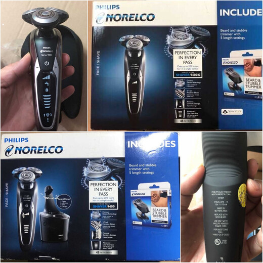 Philips (Philips) Shaver SP9860 9820 S9733 S9731 S5420 Niederlande Herkunft Ganzkörper Waschen S5570 Doppelschicht importiertes Messerkopf Bulk nicht verwendet 95 neue Farbe