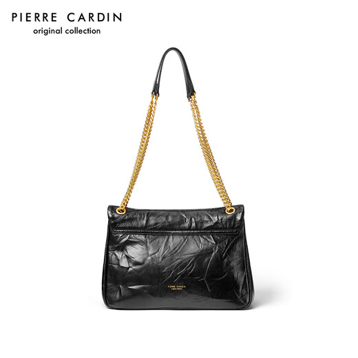 Pier Cardin's hand-grabbing patterned head-layer cowhide bag one-shoulder crossbody bag women's 2025 women's bag Teacher's Day gift