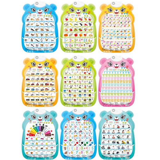 Kinderkompetenz und Texte Kinder, Baby Audio, frühkindliche Bildung, Kleinkinder Pinyin Alphabet, Spielzeug, Babypunkt lesen, Charaktere verstehen