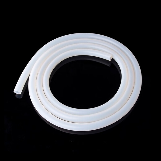 Er Jiangongs gesamte durchscheinende Hochtemperaturwiderstand und alternungsresistente Gummischlauchverarbeitung von Jiangongs Gesamtrollen-Silikonrohr Custom 100 Meter 2*4840 Meter
