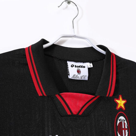 AC Milan 1997/9896 Short Belleaved 98AC Season Season With Classic Retro Jersey Maldini Football 2xl