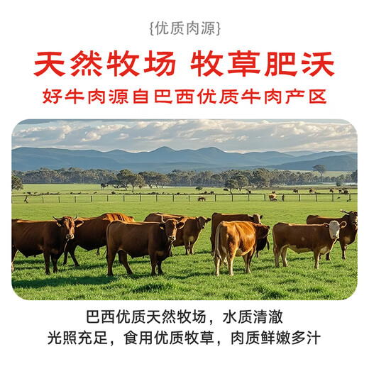 Yueshengzhai imported raw cut boneless beef ribs, net weight 2Jin Jin equal to 0.5kg, fresh beef, straight from the source