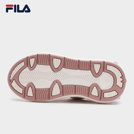 Fila offizielle Frauenschuhe Herbst neue Brettschuhe Radieschen Schuhe dicker Brot Schuhe Freizeitschuhe Sportschuhe Milch weiß/Rauch Rosenpulver-gr 37.5