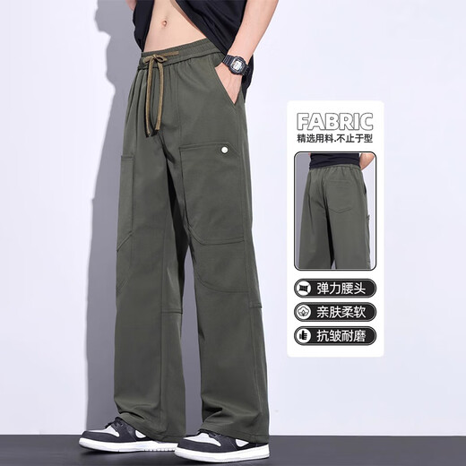 Pantalon de travail décontracté pour hommes de New Balance Summer Summer Lower Breathable Simple Pantal