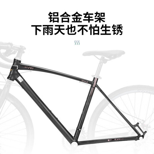 Permanent 700c Fine Tire Bend Aluminium Alloy Road Bicycle 30 Vites