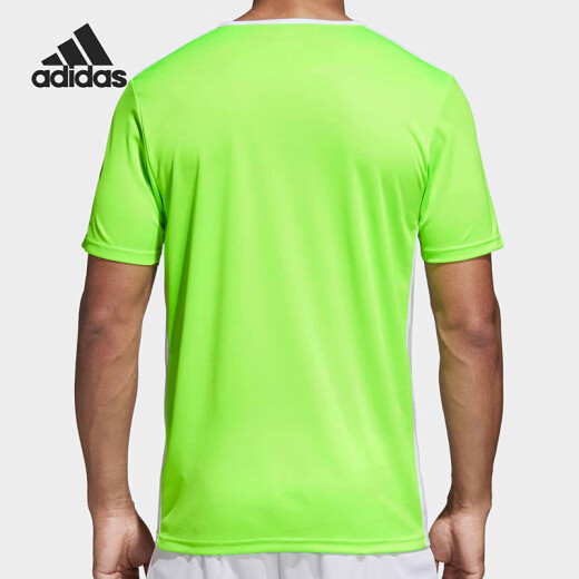 Adidas kurzärmelige Herrenkleidung, neues Sommer-Fitness-Training im Freien, Laufen, komfortable und atmungsaktive Freizeitkleidung, lose Sportt-Shirt CE9758/ 2XL