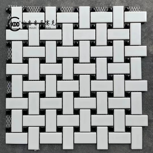 咏幻黑白灰小白砖厨房墙砖地砖现货 Y12801哑光白长条 30×30