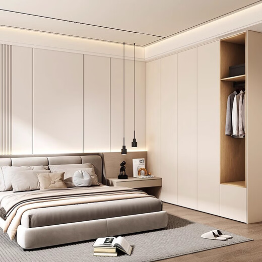 Sofia customized wardrobe home bedroom cloakroom flat door large wardrobe overall flat door wardrobe furniture customization customization gold (consult customer service to receive discounts)