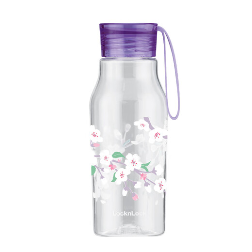 Serrure verrouillage (verrouillage / verrouillage) serrure de verrouillage en plastique d'eau sport Summer Summer Portable Cup Tritan Fitness Men's Suit [750 ml] (Bouteille carrée) Vert ABF756Mit