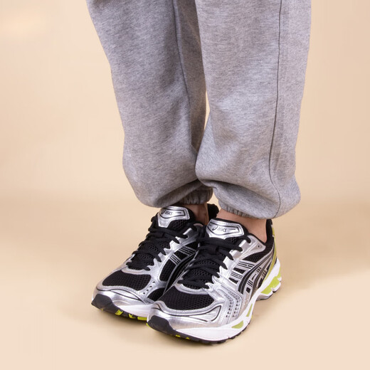 Asics Gel-Kayano 14 silver black green casual running shoes 1203A537-001 1203A537-001 40.5
