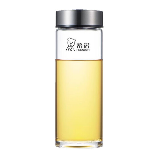 Copa de agua sin plomo de Xino Copa de vidrio de doble capa en espesor en espesa Copa de té de té de gran capacidad de té