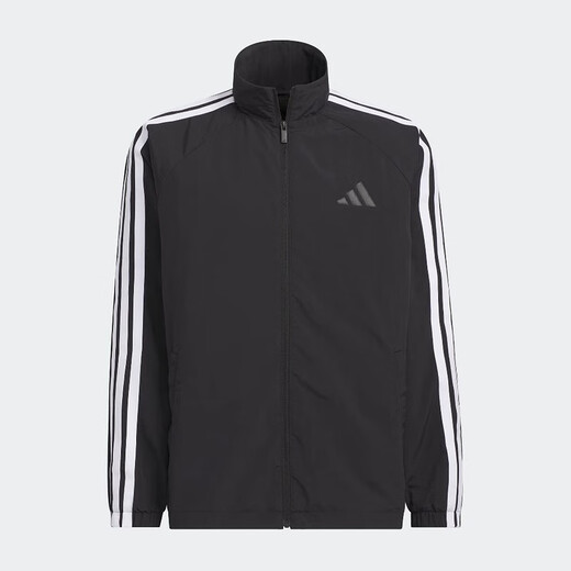 阿迪达斯（adidas）男装2025春季新款M 3S JKT梭织夹克KC3892 黑色|KC3892 XS