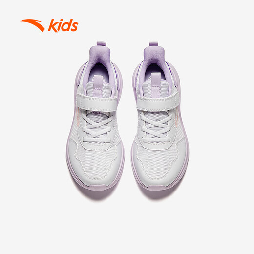 Anta children's sports shoes girls shoes girls big children's breathable mesh energy running shoes A22435566J
