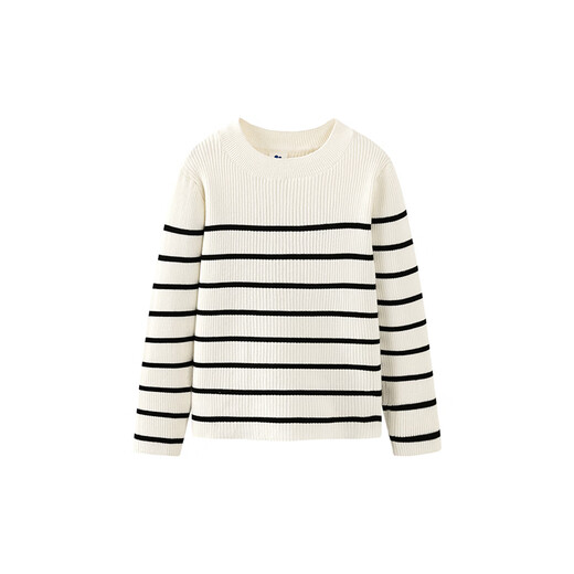 Mini Bala [milli shirt] New winter versatile sweater for boys and girls. White tone 00411 150