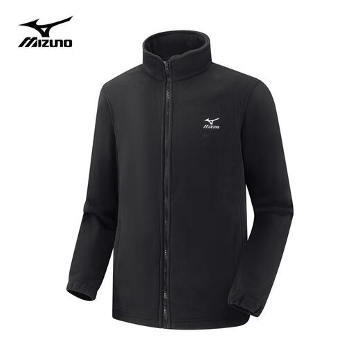 Mizuno Outdoor Jacket Men's Hooded Jacket Top Windproof Three-in-One Jacket Detachable Mountaineering Jacket Black 2XL