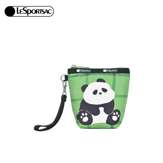 Lessportsacs neue trendige Trendserie niedliche gedruckte kleine Münzbrieftasche Kupplung für Mädchen Geschenk Panda Baby