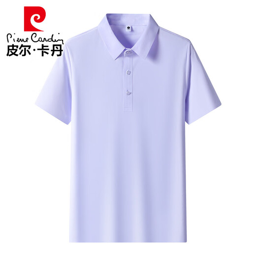 Pier Cardin Perle Schnelles trockenes Polohemd Herren Eis Sense Summer Business Kurzarm nahtlos gepresstes Polo -Hemd Workwear Ice Seide T 12357 Flacher Mond M.