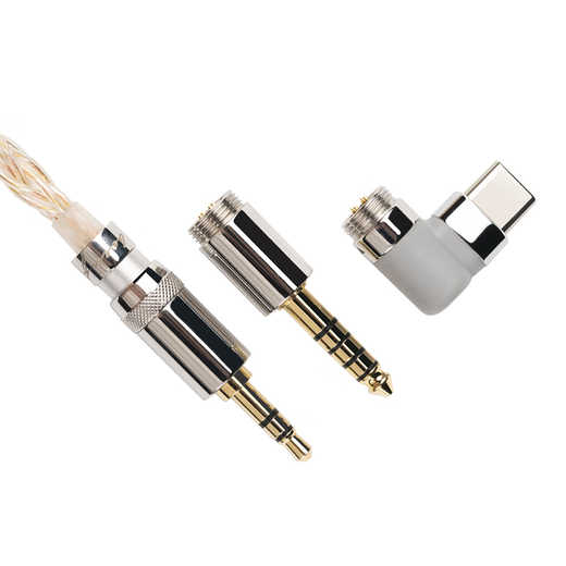FiiO LC-RE Pro 2025 Gold, Silver and Copper Mixed Interchangeable Plug Headphones Upgrade Cable