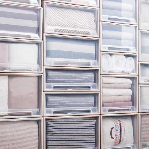 Lagerschrank Schubladen-Haushaltsgarderobe Aufbewahrungsbox Kunststoff verdickter Kombination Aufbewahrungsschrank Aufbewahrungsschrank E3523 Exportmodelltiefe 47 Breite 35 Höhe 23 Ein-Pack (Lagerung und Kauf vor Priorität Lieferung)