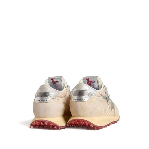 GOLDEN GOOSE女士老爹鞋贝斯尼龙灰星轻便舒适休闲运动鞋 Nude & Neutrals 15260 BEI 39