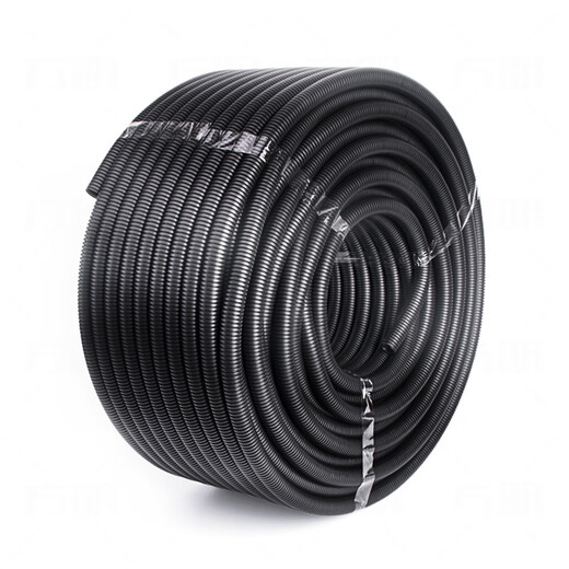 Jiang Zhiai plastic corrugated pipe PA nylon PP waterproof flame retardant threaded pipe threading hose PE wire and cable protective sleeve pipe Default closed pipe, please note if opening is required
