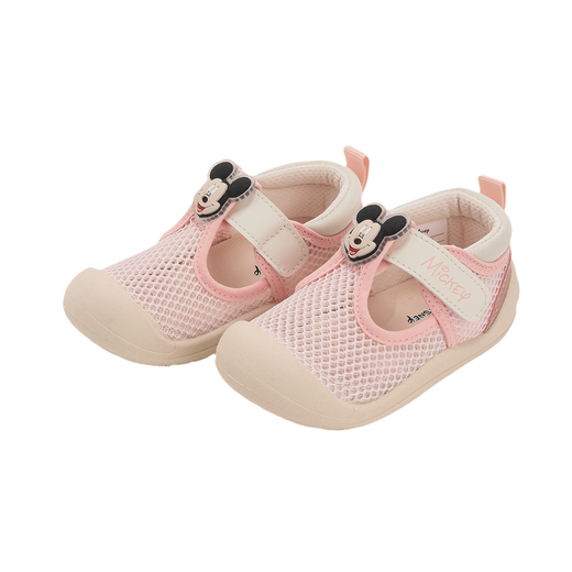 Disney Disney children's sandals for boys and girls baby shoes 2025 summer lightweight casual non-slip children's shoes pink 23