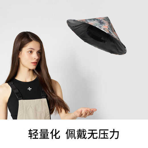 Kenmont foldable sunny and rainy lightweight hat, head-mounted fishing umbrella hat, outdoor play sunshade and sun protection hat km-6126