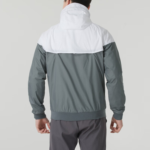 Nike (Nike) Спортивный костюм Мужчина 25 Летний новый ветропроницаемый тканый куртка с капюшоном фитнес. Кратко усугубляющая брюки.