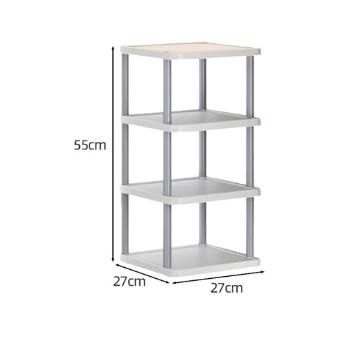 Anya shoe rack doorway multi-layer household shoes small simple shoe rack rental dormitory slipper storage rack