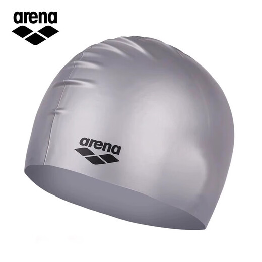 Arena Swimming Cap Unisex Silicone Waterproof Headless Adult Swimming Equipment Comfortable Ear Protection Arena Navy Blue Gradient Label