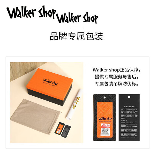 Walker Shop拖鞋男士夏季牛皮透气时尚凉拖鞋子增高防滑沙滩鞋室外舒适一字拖 黑色 38