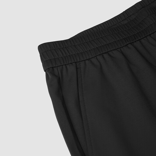 Biyinlefen [Bingshumian] 2025 summer new versatile color skin-friendly elastic waist casual pants for men