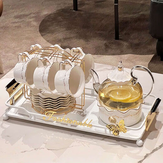 Pupan Light Luxury Kettle Tea Cup Cup Sala de estar en casa Botida de agua Copa de agua Juego de agua Copa Copa Move nueva Casa de regalo de agua de lujo Copa de agua de gas