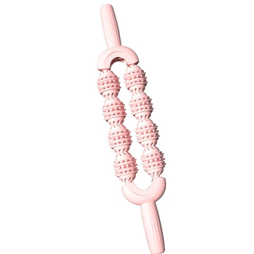 Gubo Roller Massage Stick Yoga -Säule Dekompression Massage Muskel Relaxation Massager Ganzkörper Meridian Massager Roller Sky Blau [acht Rad Yoga Massagebaste]