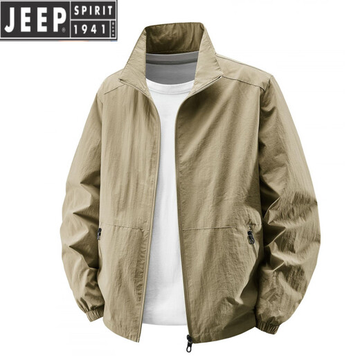 Jeep Spirit New Men's Spring и осень-открытая куртка для куртки кавалевая куртка мужская спортивная стойка