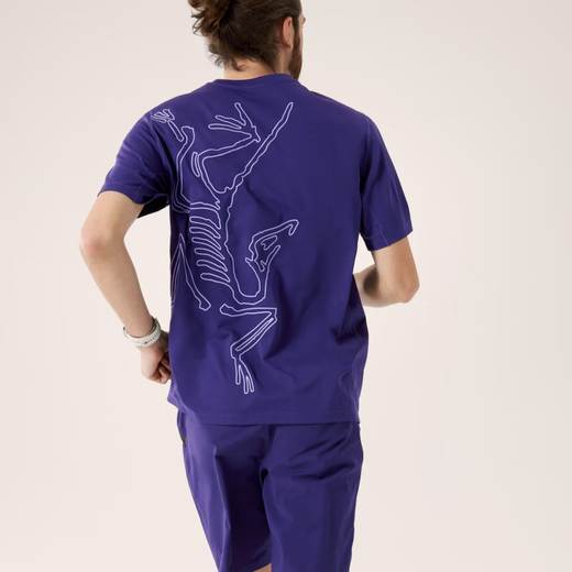 
Archaeopteryx (ARC'TERYX)/Arcteryx Men's Cormac ARC'BIRD Quick-drying Short-sleeved T-shirt X9721 Sequoia Heather/Solari XL