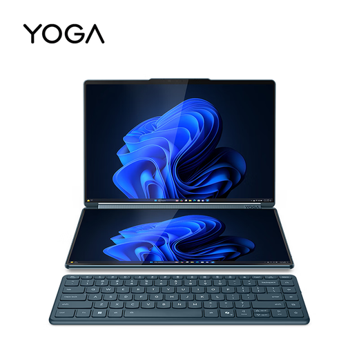 Lenovo YOGA Book 9i AI Yuan-start version 14-inch dual-screen flip laptop Dual-screen touch OLED with pen, keyboard, bracket Ultra9 32G 1T 2.8K 120Hz