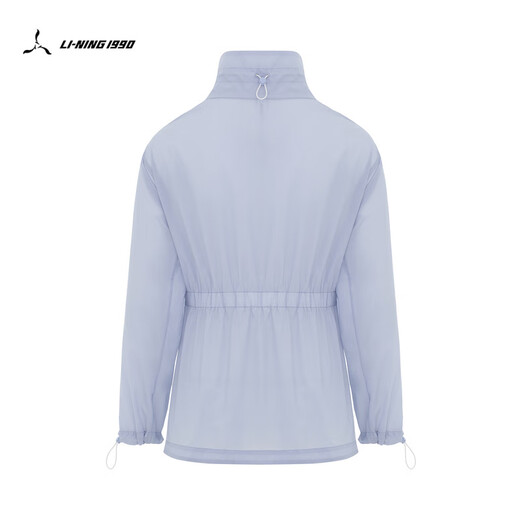 Li-nun 1990 [Gleiches Modell von Yang Jieming] Frauen 2025 Sommer Neues Wasser repellent leichter, komfortabler lockerer lässiger Jacke Gletscher Blue-4 S