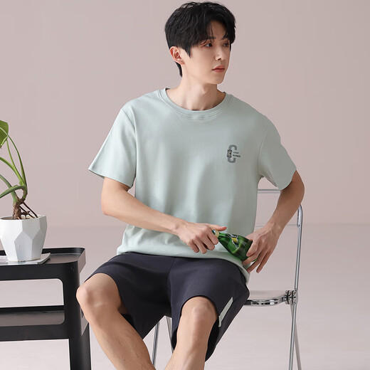 Septwolves Summer Pajamas Pajamas Shorts Shorts Shorts Hombres Comfort Confort Corriente al aire libre