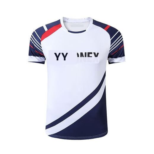 Yonex Summer Badminton Uniform 2025 Новое соревнование Мужчины и женщины с коротким дышащим потом с быстрым уходом.