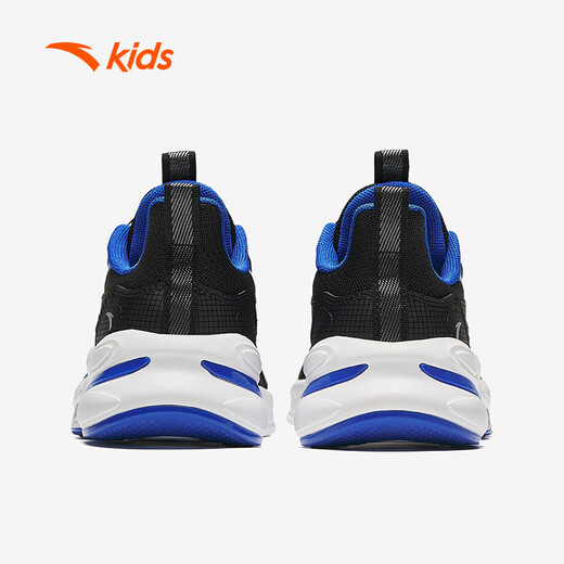 
Anta children's running shoes for boys and girls 2025 autumn fine mesh red flame sports button breathable running shoes A12435523J