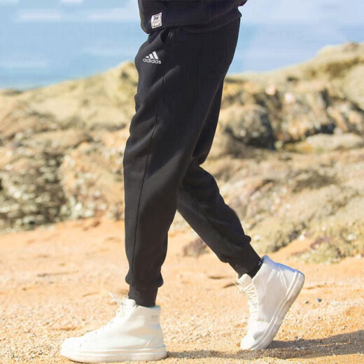 阿迪达斯 （adidas）运动裤男裤2025春季小脚裤长裤休闲裤子GK9226 IB2769 S 120-135斤