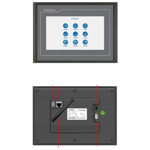 Kunlun Tongtai MCGS industrial touch screen 10 inches TPC1031Nt-4G/485/232/IoT smart touch screen/remote industrial control