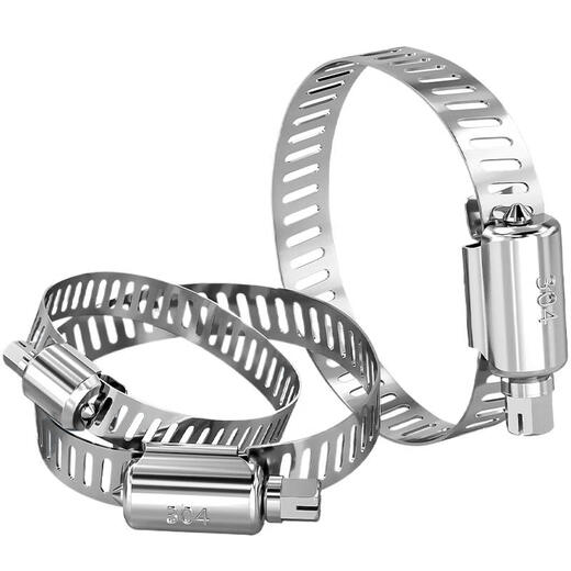 Tianzhuo Hardware 304 stainless steel hose hoop clamp pipe clamp live hoop water pipe range hood washing machine gas pipe 6-12 (Xiaomei) - 5000 (full box)