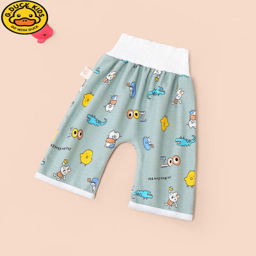 G.Duckkids Baby Harnrock Baby Kind und Leckkraft wasserdichtes Windeln Bettnetzwerkzeug Großgröße Waschbarer Pad Tuch Wickelbeutel Erdbeerkätzchen Windelhosen M Größe (0-3 Jahre alt 0-30 Jin [Jin gleich 0,5 kg]))