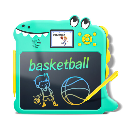 Lezhi schreibt Kinderpraxis Maschine Pinyin Erkennung und Lesemaschine Englisch Digital Altes Gedicht Elektronisches Zeichenbrett Englisch (Cartoon Learning Practice Machine)