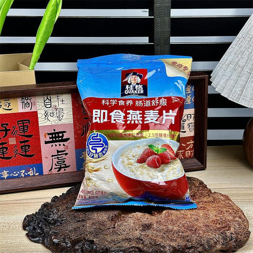 新日期桂格即食燕麦片1478g多规格早餐冲饮营养谷物代餐 490*1袋