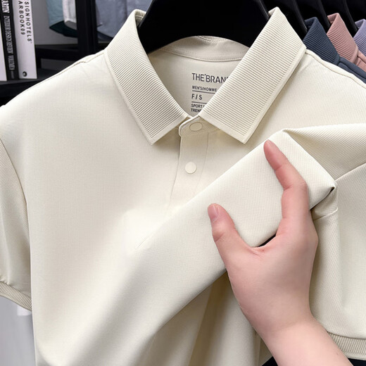 
Lilang official flagship young and middle-aged men's clothing 2025 new T-shirt for summer business casual cool breathable short sleeves half sleeves deep orchid_QL-15125 3XL 56__(Suggested 175-190Jin [Jin equals 0.5 kg])