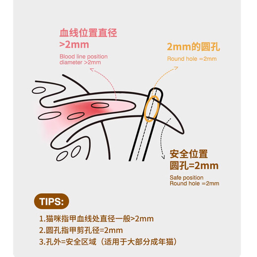 Pilot small blind cat nail clipper cat nail clipper round hole nail clipper nail clipper novice pet nail clipper*