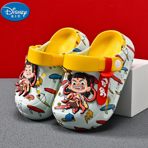 Disney Disney NEZHA Cañas para niños para niños para niños y niñas zapatillas de interior SUGHER SUGHER SUMERA SUMERA NUEVO AL MEDIO Y LAS NIÑOS NEGANJOS NEGANJOS NEGURALES NEGURAL [NEZHA] 33